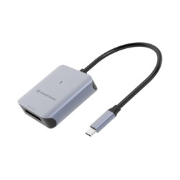 Conceptronic BIAN08G lector de tarjeta USB 3.2 Gen 2 Type-C Gris
