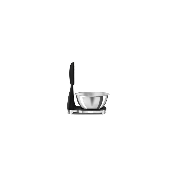 Smeg KSF01BLWW báscula de cocina Negro, Cromo Encimera Báscula electrónica de cocina