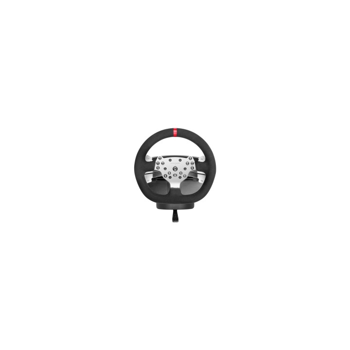 Mars Gaming MWHRSX mando y volante Negro Volante + Pedales Analógico/Digital Android, PC, PlayStation 4, Xbox Series S, Xbox