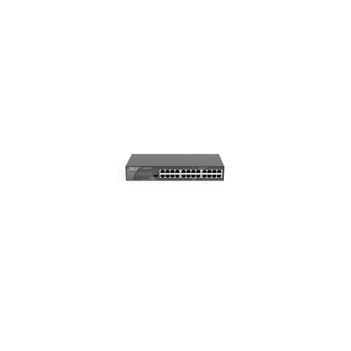 Ruijie Networks RG-ES124GD switch No administrado Gigabit Ethernet (10/100/1000) Negro