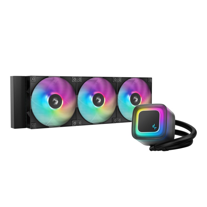 DeepCool LE360 V2 Procesador Sistema de refrigeración líquida todo en uno 12 cm Negro 1 pieza(s)