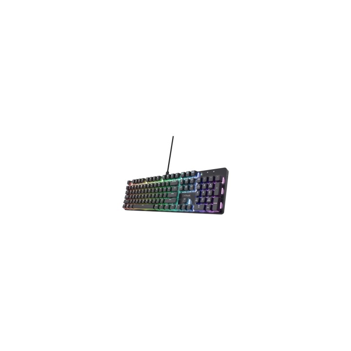 Trust GXT 871 Zora teclado Juego USB QWERTY Español Negro