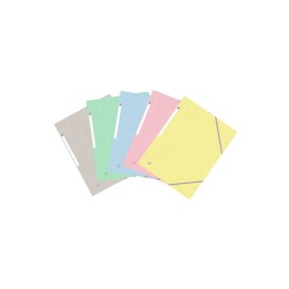Oxford 400117805 carpeta Cartón Azul, Verde, Gris, Amarillo, Rosa A4