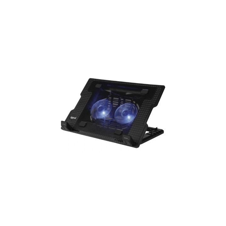 iggual RP2V17A Soporte para ordenador portátil Negro 43,2 cm (17")