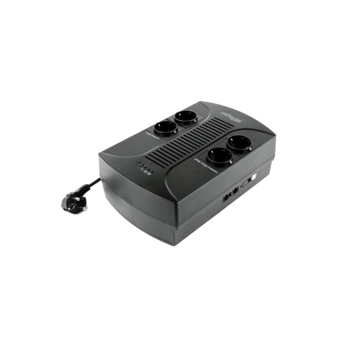 EnerGenie EG-UPS-001 sistema de alimentación ininterrumpida (UPS) Línea interactiva 0,65 kVA 390 W 4 salidas AC