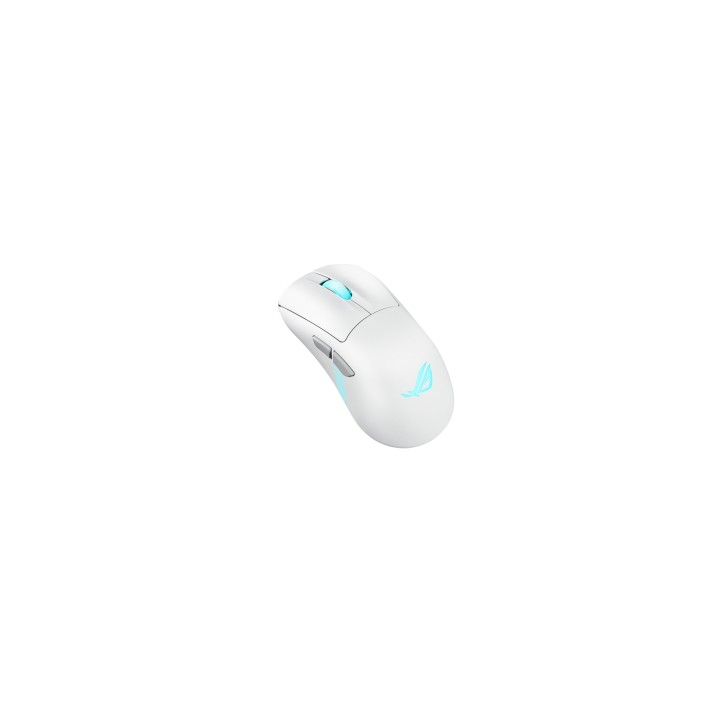 ASUS ROG Keris II Origin WHT ratón Juego mano derecha RF Wireless + Bluetooth + USB Type-A Óptico 42000 DPI