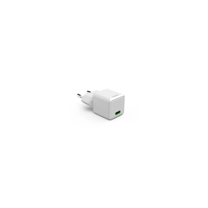 Hama 00201980 cargador de dispositivo móvil Smartphone Blanco Corriente alterna Carga rápida Interior