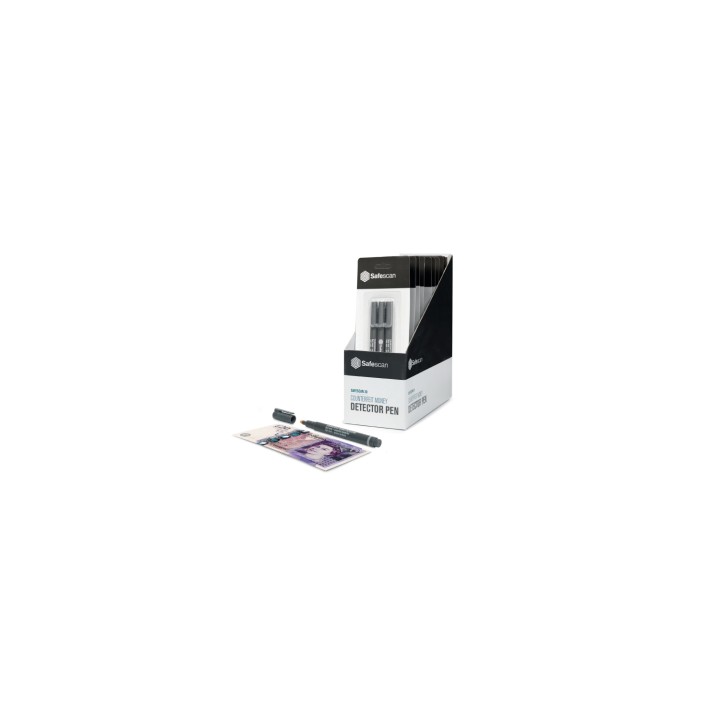 Safescan 111-0379 detector de billetes falsos Negro