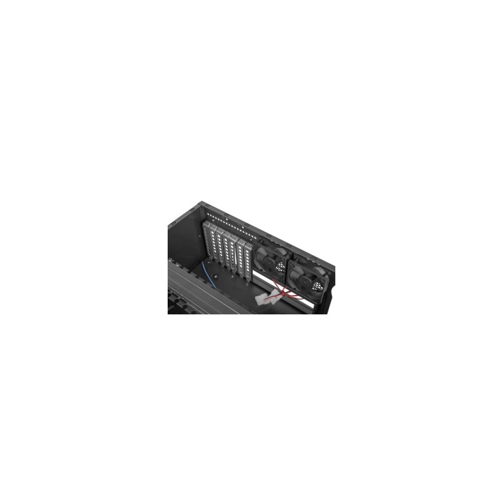 Lanberg SC01-4504-10B plataforma de infraestructura modular Bastidor (4U) 0 GB