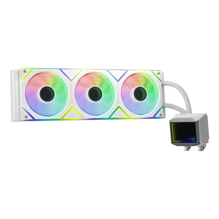XPG LEVANTE II 360 Procesador Sistema de refrigeración líquida todo en uno 12 cm Blanco