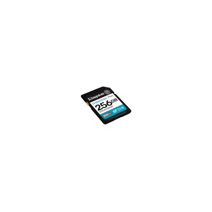 Kingston Technology Canvas Go! Plus 256GB SDXC Canvas Go Plus Gen4 200MB/s C10 UHS-I U3 V30