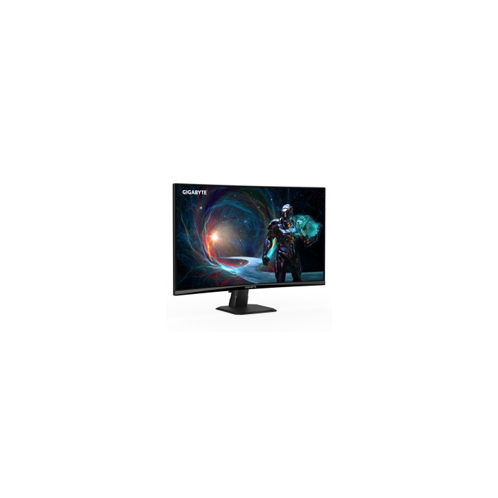 GIGABYTE GS27QCA 27" Monitor Curvo para Gaming QHD - 2560 x 1440, 180Hz, 1ms, 250 cd/m², FreeSync, HDR Ready, HDMI 2.0,