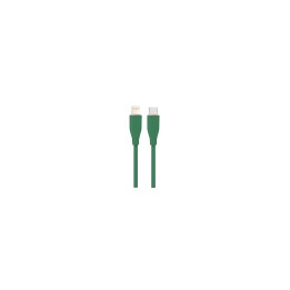 Gembird CC-USB2S-CM8PM-1.5M-G cable de conector Lightning 1,5 m Verde