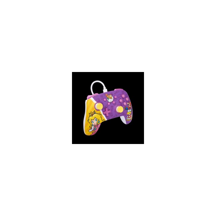 PowerA NSGP0092-01 mando y volante Púrpura, Rojo, Amarillo USB Gamepad Nintendo Switch