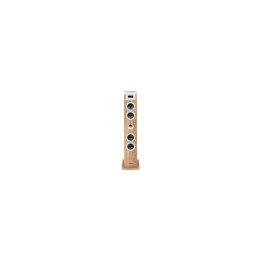 Thomson DS121CD sistema de audio para el hogar Torre de sonido para uso doméstico 10 W Blanco, Madera