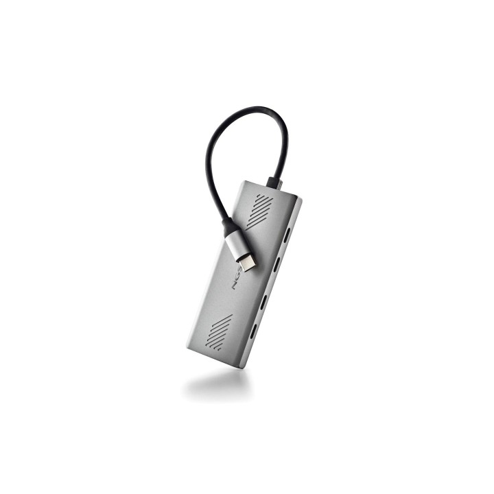 NGS WONDER4-C USB Tipo C 5000 Mbit/s Plata