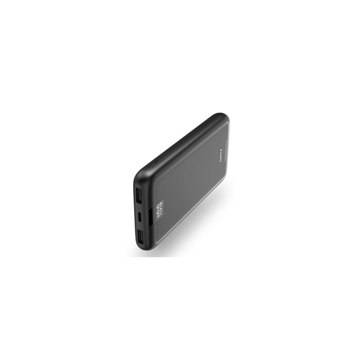 Hama 00201709 batería externa Polímero de litio 10000 mAh Antracita