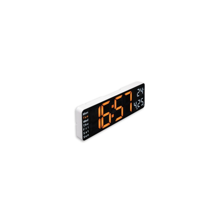 Hama Santa Cruz Reloj digital Rectángulo Negro