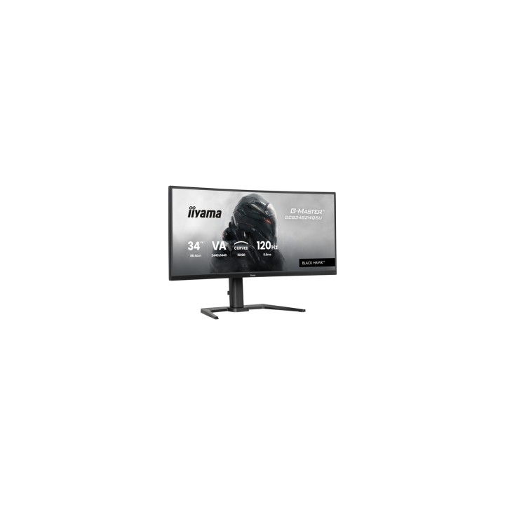 iiyama GCB3482WQSU-B1 pantalla para PC 86,4 cm (34") 1440 x 3440 Pixeles UltraWide Quad HD LED Negro