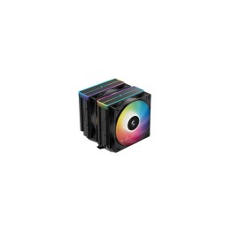 DeepCool AG620 BK ARGB V2 Conjunto de chips, Placa base Refrigerador de aire 12 cm Negro 1 pieza(s)