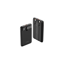 VEGER C11 VG-W1170 PowerBank 10000mAh smallest PD20W with cables bulit-in
