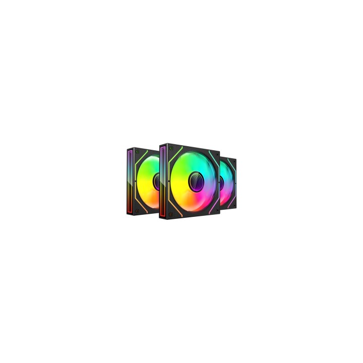 Mars Gaming MF3DPROKIT sistema de refrigeración para ordenador Carcasa del ordenador Ventilador 12 cm Negro