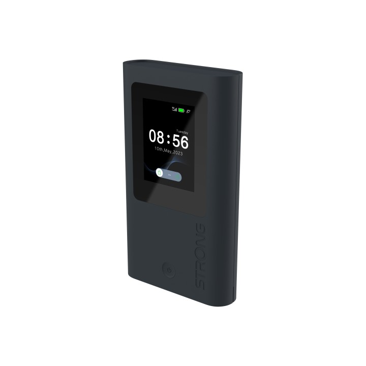 Strong 5GMIFIAX1800 router inalámbrico Doble banda (2,4 GHz / 5 GHz) 5G Negro