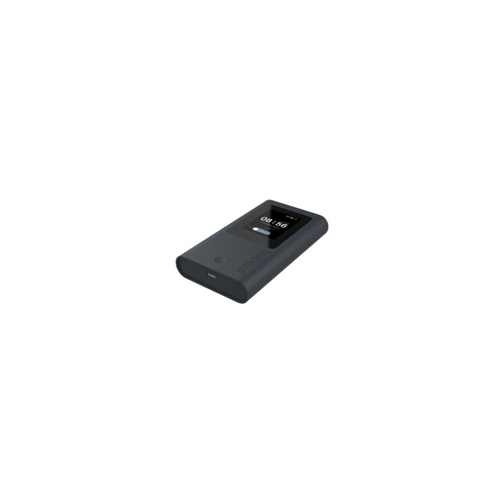 Strong 5GMIFIAX1800 router inalámbrico Doble banda (2,4 GHz / 5 GHz) 5G Negro