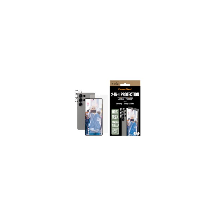PanzerGlass ® 2-in-1 Protection Bundle Samsung Galaxy S25 Ultra Protector de pantalla 1 pieza(s)
