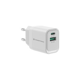 Conceptronic ALTHEA19W33 cargador de dispositivo móvil Universal Blanco Corriente alterna Carga rápida Interior