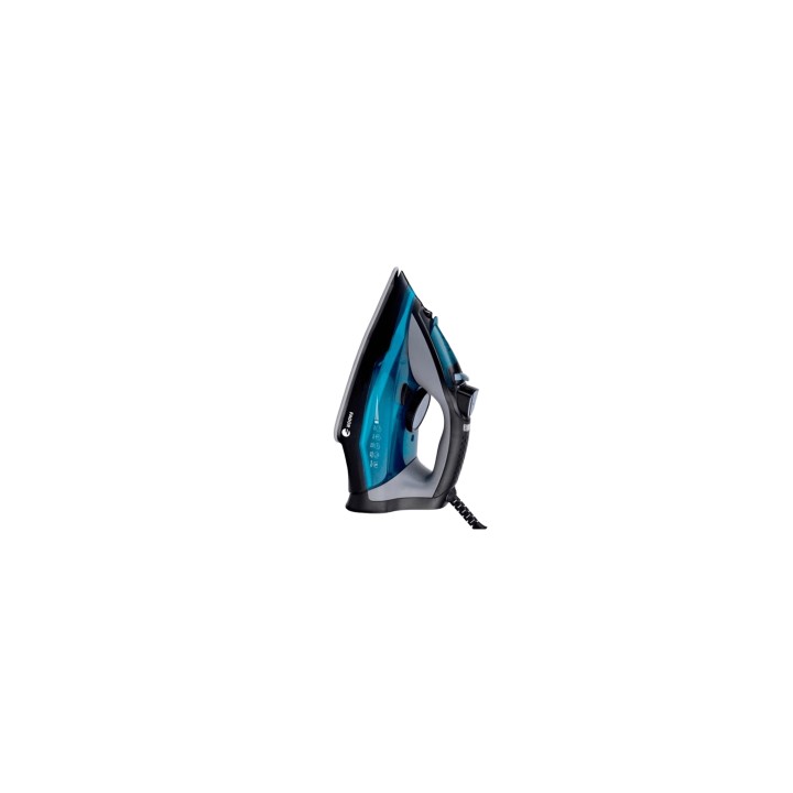 Fagor Comforta Plancha vapor-seco Suela de cerámica 2200 W Negro, Azul, Gris