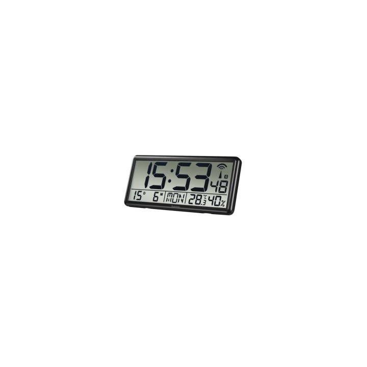 Hama Jumbo Reloj digital Rectángulo Negro
