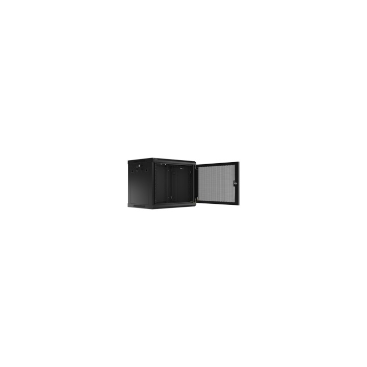 Lanberg WF01-6409-23B armario rack 9U Bastidor de pared Negro