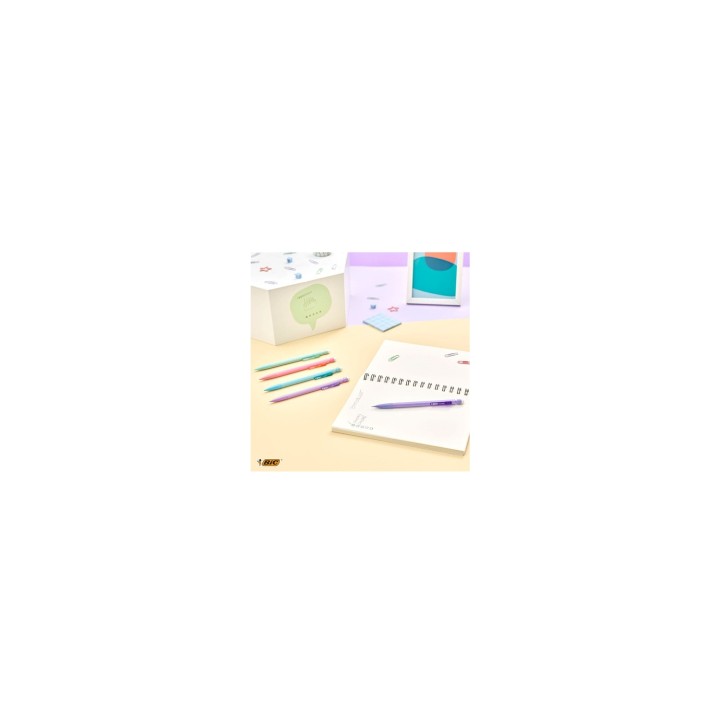 BIC Matic Pastel lápiz mecánico 0,7 mm HB 12 pieza(s)