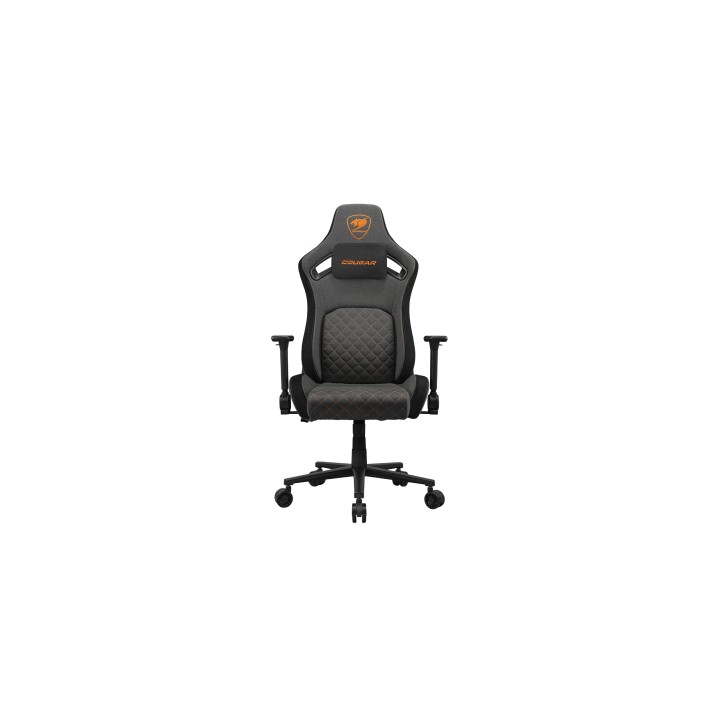 COUGAR Gaming CGR-DFF-GRB Silla para videojuegos de PC Asiento acolchado tapizado Negro, Oro