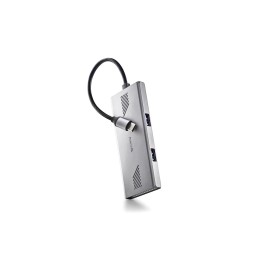 NGS WONDERDUO-C USB Tipo C 5000 Mbit/s Plata