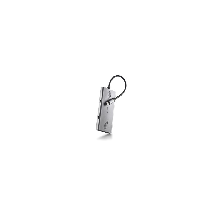NGS WONDERDUO-C USB Tipo C 5000 Mbit/s Plata