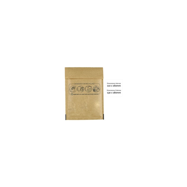 Fellowes Bolsa Burbujas Acolchado Bankers Box Nº 11 (110x160) Pack 10 Uds