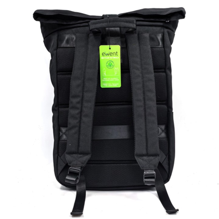 Ewent EW2536 maletines para portátil 43,9 cm (17.3") Mochila Negro