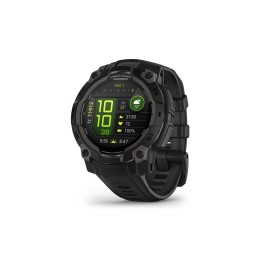 Garmin Instinct 3 AMOLED 3,05 cm (1.2") 45 mm Digital 390 x 390 Pixeles Pantalla táctil Negro GPS (satélite)