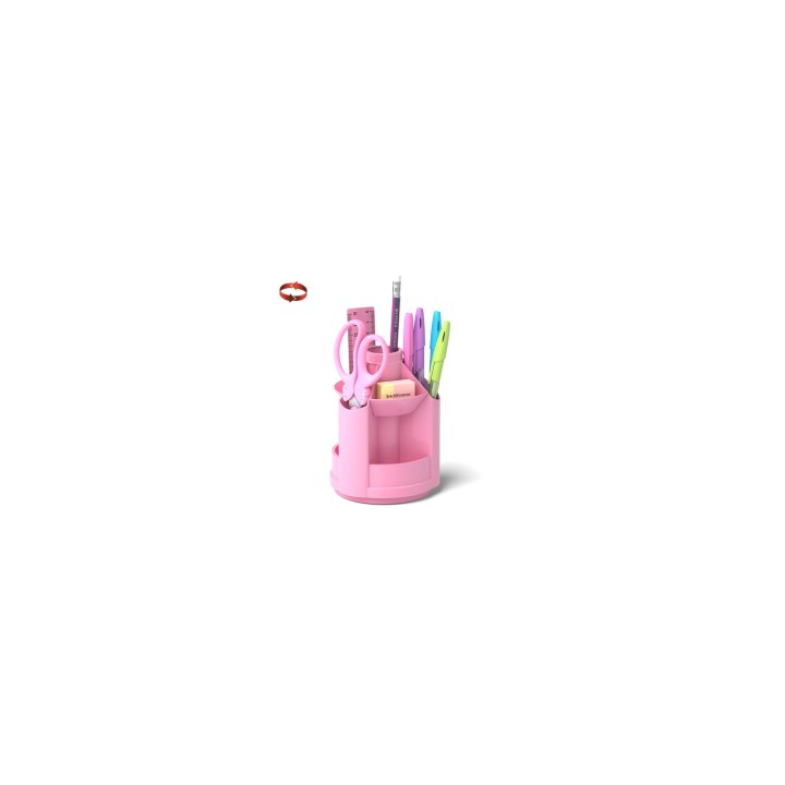 ErichKrause Mini Desk porta lápices Plástico Rosa