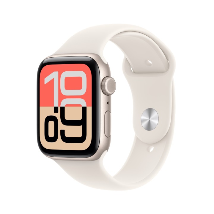 Apple Watch SE (3nd generation) OLED 44 mm Digital 368 x 448 Pixeles Pantalla táctil 5G Beige Wifi GPS (satélite)