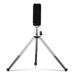 Hama Fancy 2in1 tripode Smartphone/Cámara digital 3 pata(s) Plata