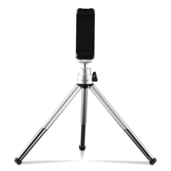 Hama Fancy 2in1 tripode Smartphone/Cámara digital 3 pata(s) Plata