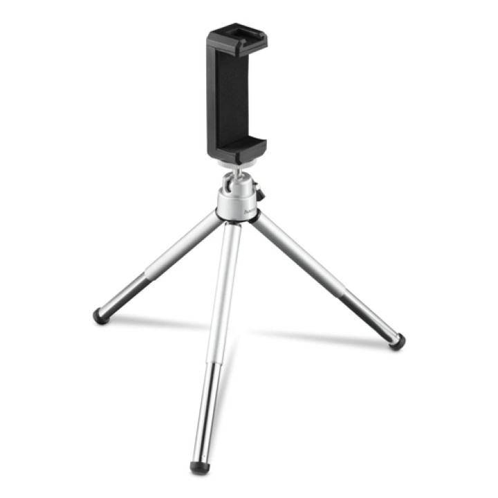 Hama Fancy 2in1 tripode Smartphone/Cámara digital 3 pata(s) Plata
