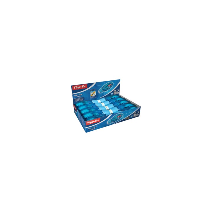 TIPP-EX Micro Tape Twist corrección de películo/cinta 8 m Azul 10 pieza(s)
