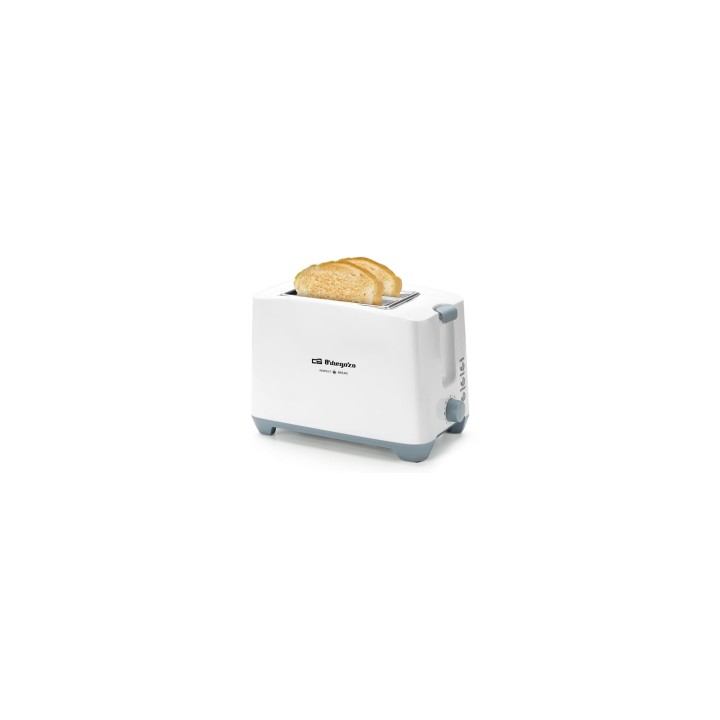 Orbegozo TO 3020 tostadora 7 2 rebanada(s) 750 W Gris, Blanco