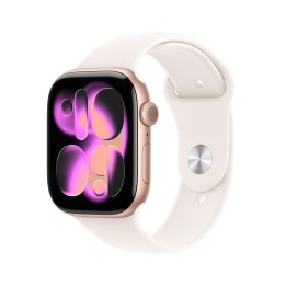 Apple Watch Series 11 OLED 46 mm Digital 416 x 496 Pixeles Pantalla táctil Oro rosa Wifi GPS (satélite)