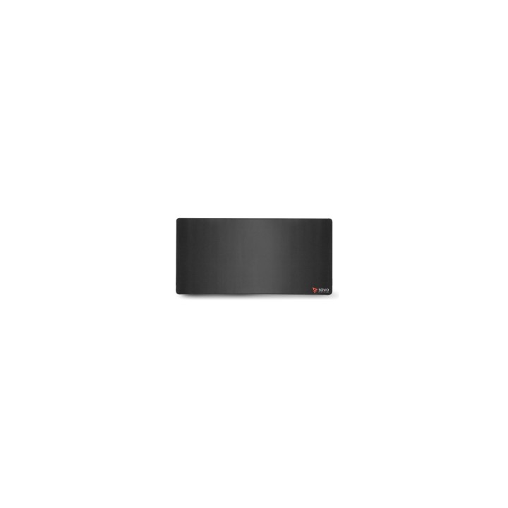 Savio Black Edition Turbo Dynamic XXL 100x50 Gaming mouse pad Alfombrilla de ratón para juegos Negro
