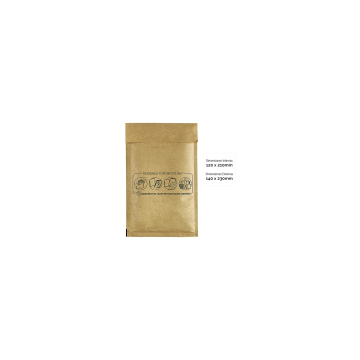 Fellowes Bolsa Acolchada Burbujas Bankers Box Nº 12 (120x210) Pack 10 Uds